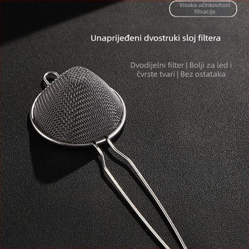 Bar filter za led za koktele – dvostruki sloj filtracije, odvajanje leda, PP materijal, podrijetlo: Chaozhou