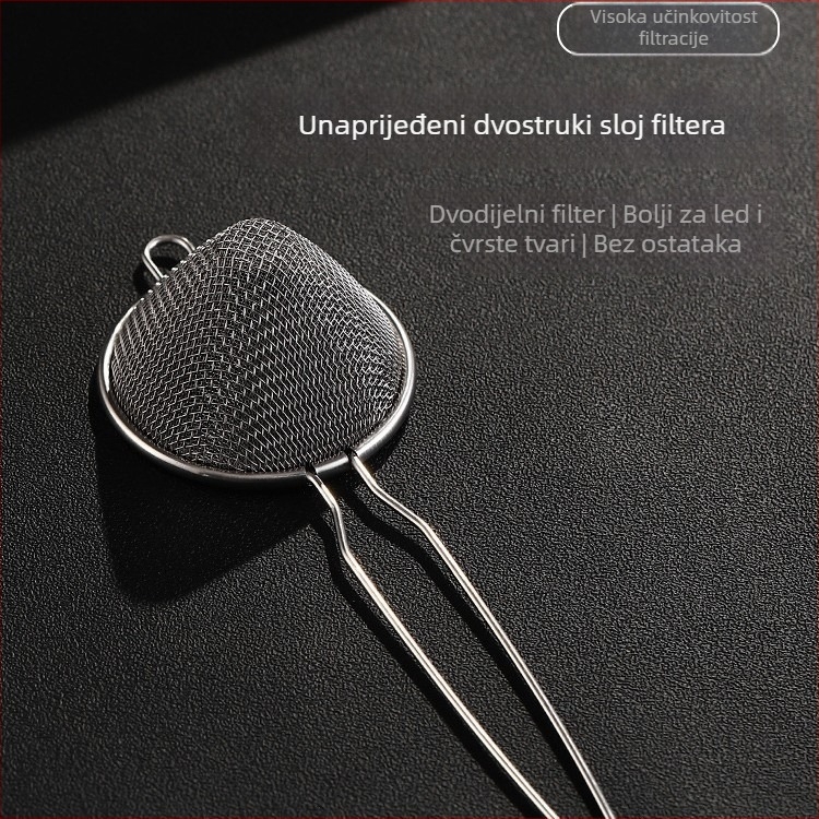 Bar filter za led za koktele – dvostruki sloj filtracije, odvajanje leda, PP materijal, podrijetlo: Chaozhou