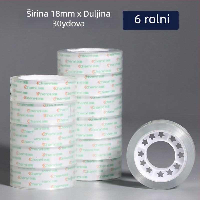 Prozirna uredska ljepljiva traka Create ease CY1291 za uredske potrebe, debljina standardna