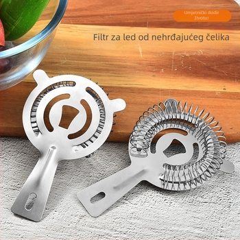 Nehrđajući čelični filter za led za koktele, moderni minimalistički stil, izlazak 2020., 49 g, pakiranje OPP vrećica