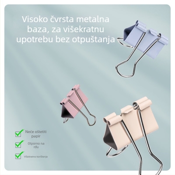 Deli 8553A metalni klips za kut za ured