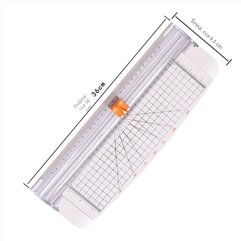 Youan klizni rezač papira s plastičnom bazom, model 856