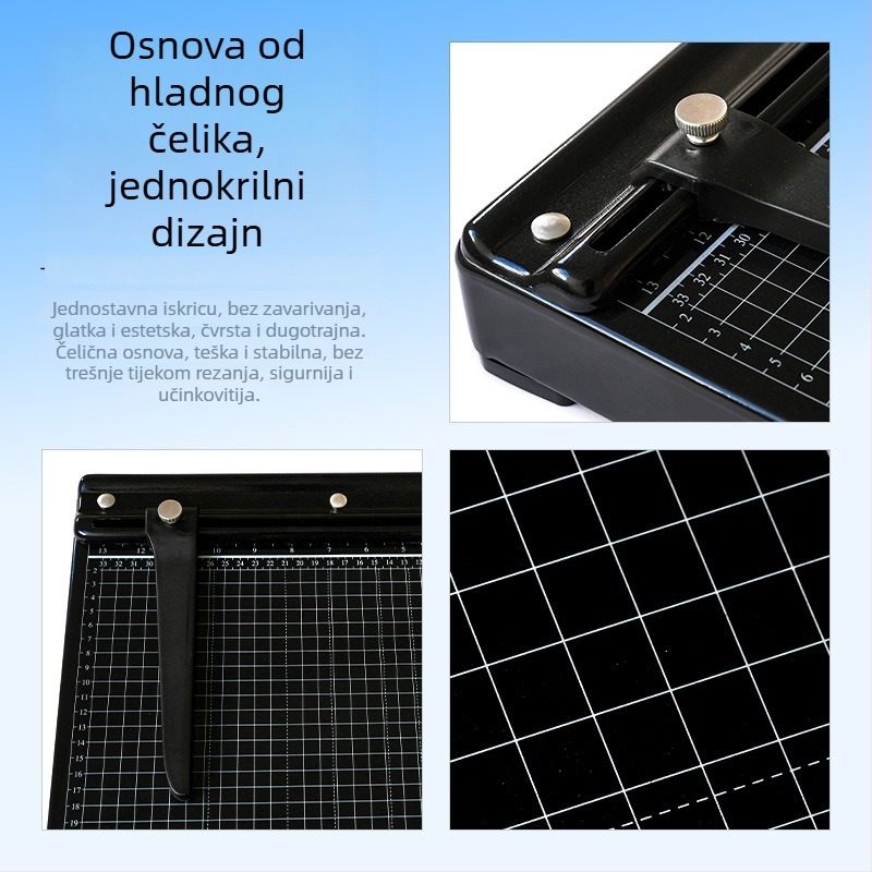 Metalni rezač papira A3, za ured, model A3