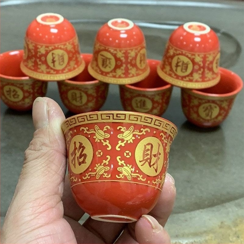 Keramička čaša za vino, jednostavan stil, bez loga