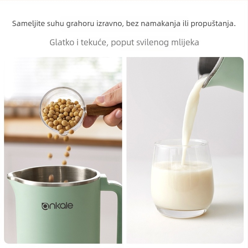 Stroj za sojino mlijeko za 2–3 osobe, 0.65L, 750W, 220V, Automatsko čišćenje