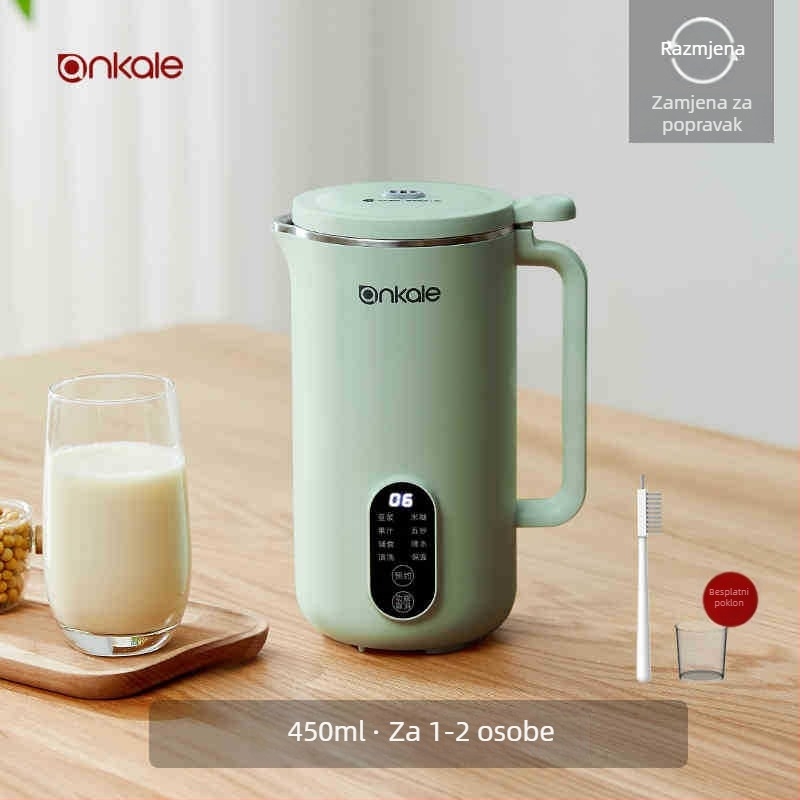 Stroj za sojino mlijeko za 2–3 osobe, 0.65L, 750W, 220V, Automatsko čišćenje