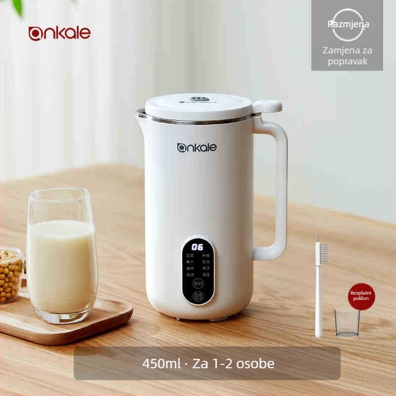 Stroj za sojino mlijeko za 2–3 osobe, 0.65L, 750W, 220V, Automatsko čišćenje