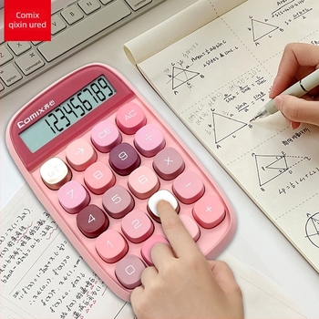 Comix C-2022 jednostavan uredski kalkulator – AA baterija uključena