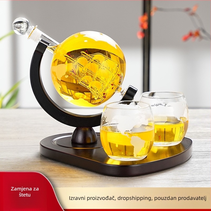 Dekanter od stakla, kapacitet 801–900 ml, stil lagan luksuz retro, pakiranje: jedno, izlazi u proljeće 2013.