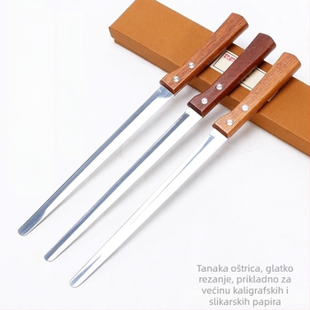 Metalni nož za papir, srednji model, maksimalni rez B3