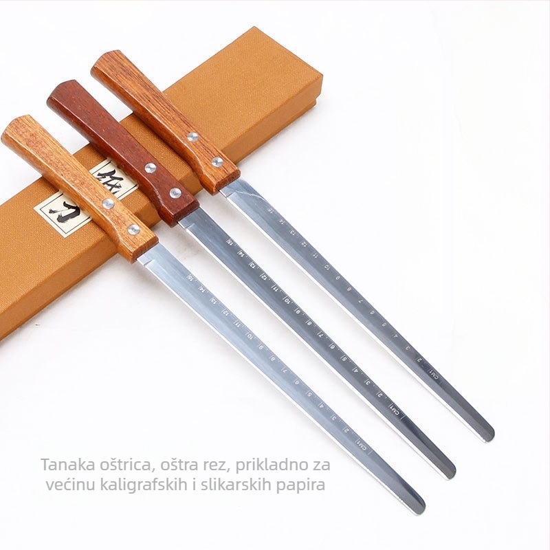 Metalni nož za papir, srednji model, maksimalni rez B3
