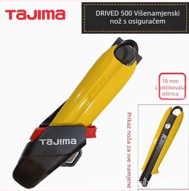 Tian Dao DC teški nož za tapete s poklopcem i držačem noža (Značka: Tian Dao; Model: DC; Uvoz: Ne; Poklon: Ne)