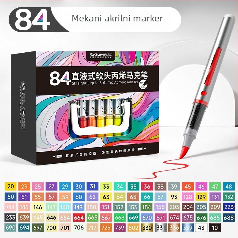 Touchmark direktni tekući akrilni marker u futri od Oxford platna – tinta 2.4 g