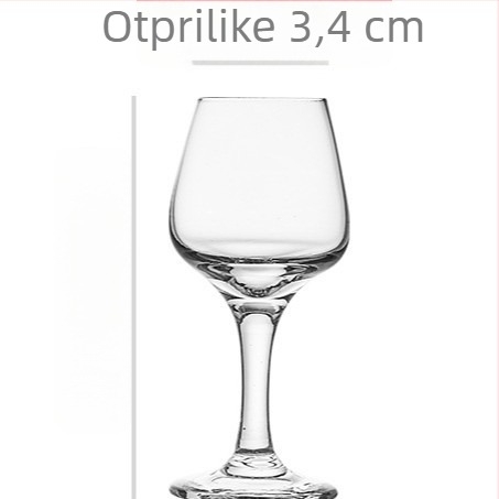 Kristalna čaša za alkoholna pića, tulipanskog oblika, 50 ml, za profesionalne degustatore