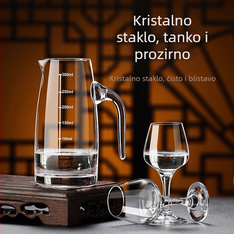 Kristalna čaša za alkoholna pića, tulipanskog oblika, 50 ml, za profesionalne degustatore