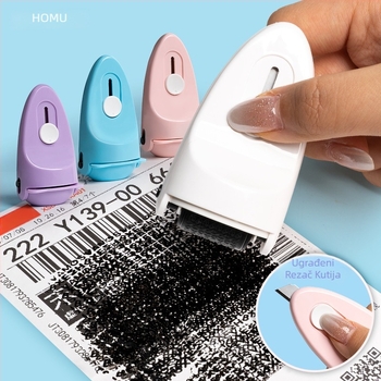 Utilitarni nož za otvaranje paketa – Marka He mu, Model H707, Materijal ABS, Neto težina 20 g, Privatna oznaka: Da