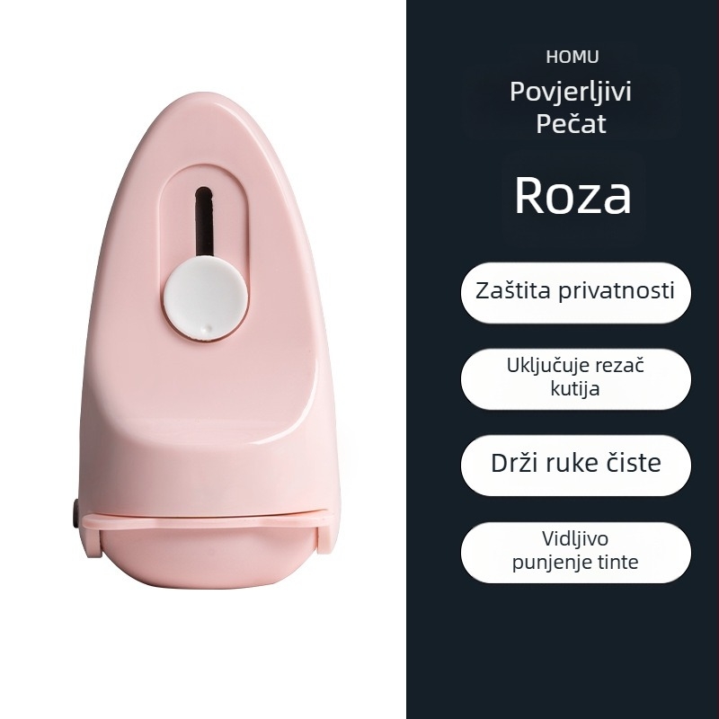 Utilitarni nož za otvaranje paketa – Marka He mu, Model H707, Materijal ABS, Neto težina 20 g, Privatna oznaka: Da