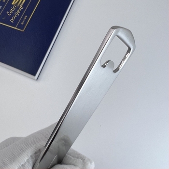 Otvarač za boce piva od nehrđajućeg čelika, kreativni i personalizirani dizajn, višenamjenski otvarač čepova (Brand: Unique)