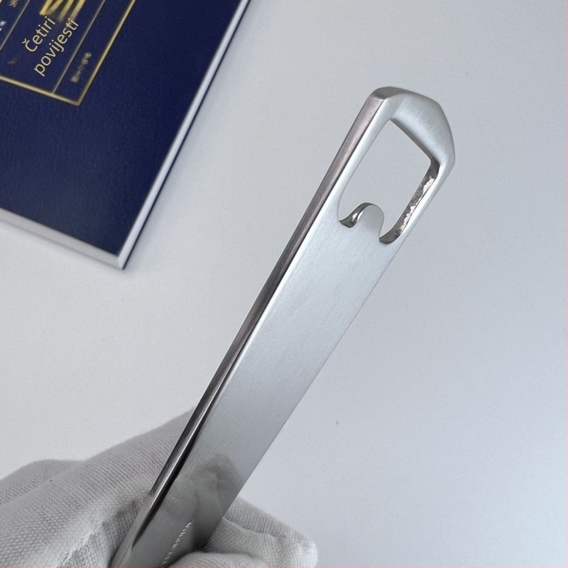 Otvarač za boce piva od nehrđajućeg čelika, kreativni i personalizirani dizajn, višenamjenski otvarač čepova (Brand: Unique)