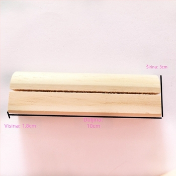 Drveni držač za kartice i fotografije, bilješke, kućna dekoracija, ručna izrada, moderni minimalistički stil