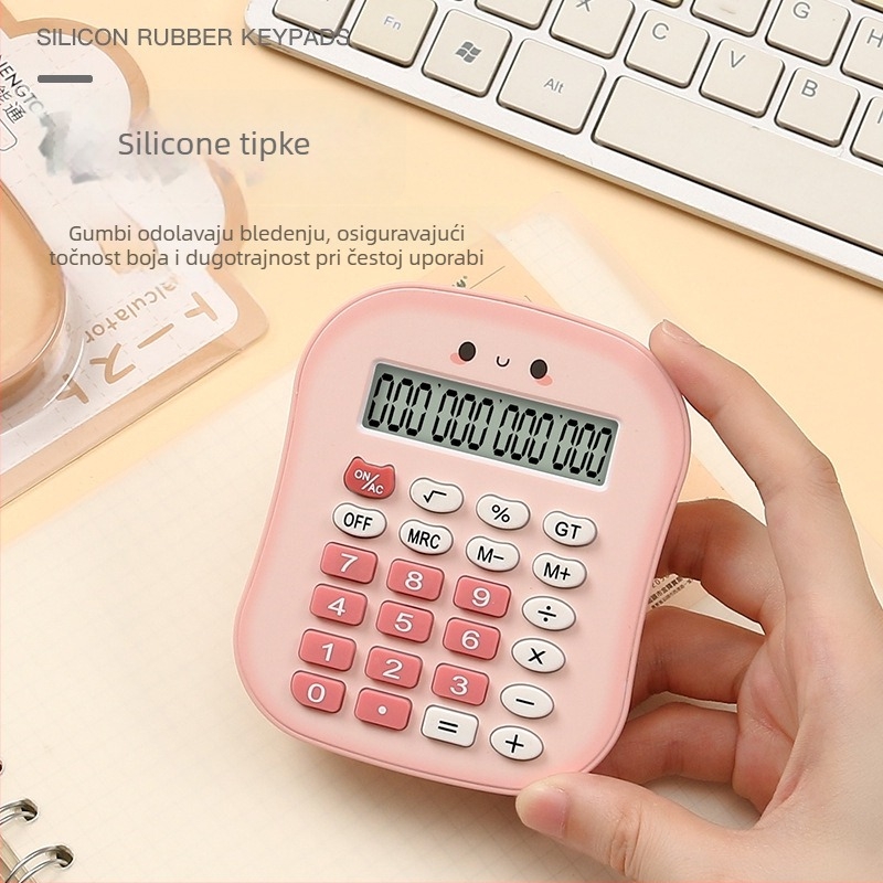 Aritmetički kalkulator, model 316, plastično kućište, 8‑znamenkasti zaslon, težina 75 g