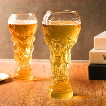 Herkulova čaša za pivo, staklena čaša za bar, kapacitet 601–700 ml, moderan jednostavan stil, tema Svjetsko prvenstvo