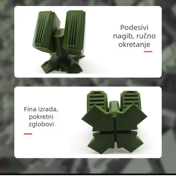 Novi 3D otisnuti držač za olovke s odjelom za projektil za ljubitelje vojne – kreativni poklon
