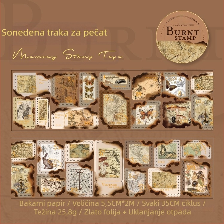 Zlatna folija za dnevnik – PET podloga, Idle Language brend, višestruka upotreba, izdano 2023-05-18