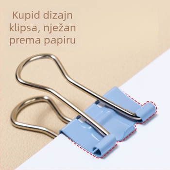 Deli velika klipsa od nehrđajućeg čelika, metalna konstrukcija, Artikal 8552B