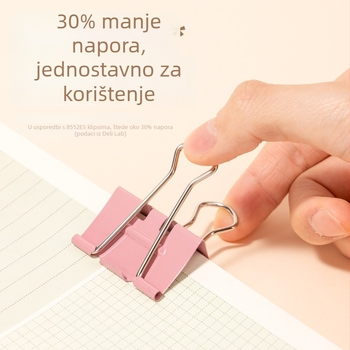 Deli velika klipsa od nehrđajućeg čelika, metalna konstrukcija, Artikal 8552B