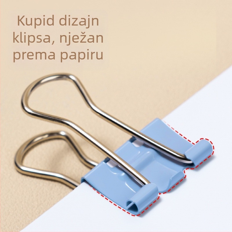 Deli velika klipsa od nehrđajućeg čelika, metalna konstrukcija, Artikal 8552B