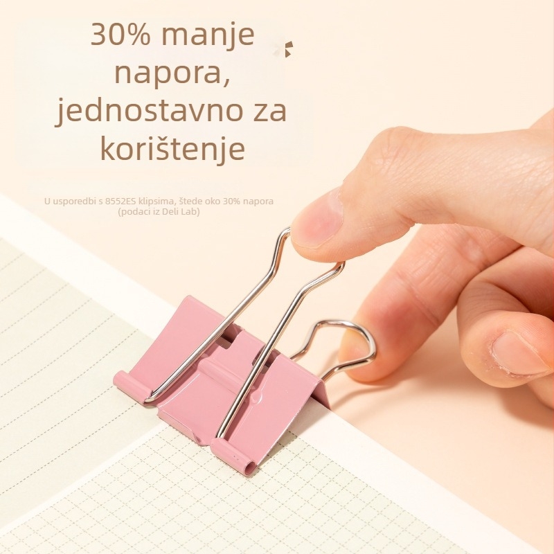 Deli velika klipsa od nehrđajućeg čelika, metalna konstrukcija, Artikal 8552B