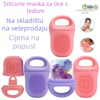 Silikonska ledena maska za lice za suzbijanje pora, lifting i hlađenje