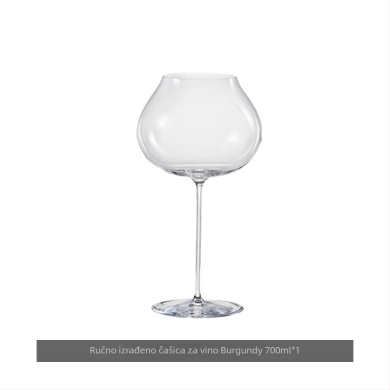 Craftsmen kristal burgundski dekantni čaš za vino, 701–800 ml, moderni minimalistički stil