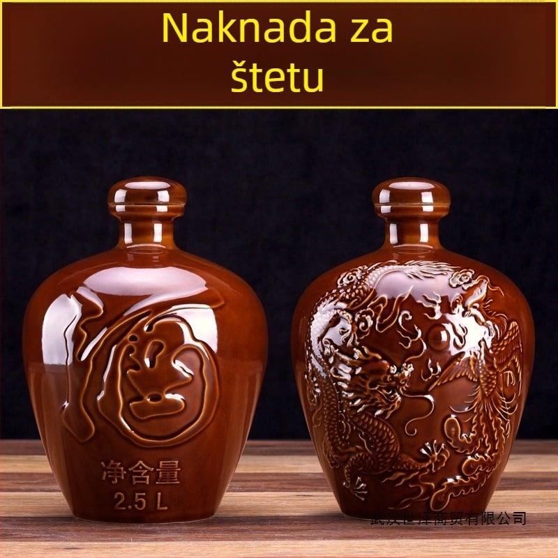 Prazne boce vina za kućno skladištenje, Marka: Ostalo; Pakiranje: Jednokratno; Za vino; Stil: Novi kineski stil; Ljeto 2021 izdanje