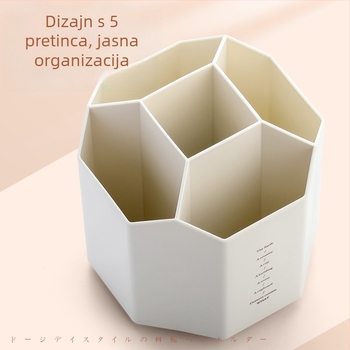 Rotirajući držač olovaka, hexagonalnog oblika, ABS materijal, model FZ-2469-5M