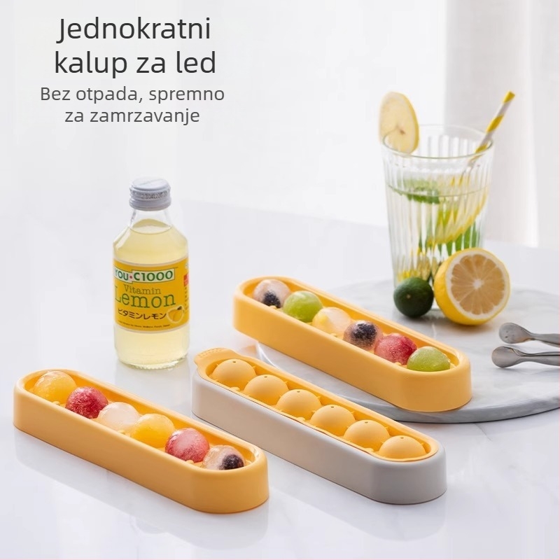 Kalup za led - PP+TPR materijal, brzo zamrzavanje, lako otpuštanje