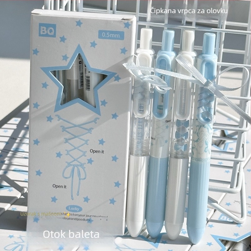 Gel olovka, marka Hundred Seven, serija Cute, vrh tip: St tip, mehanizam klika