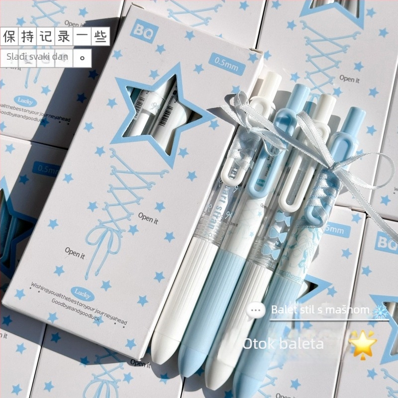 Gel olovka, marka Hundred Seven, serija Cute, vrh tip: St tip, mehanizam klika