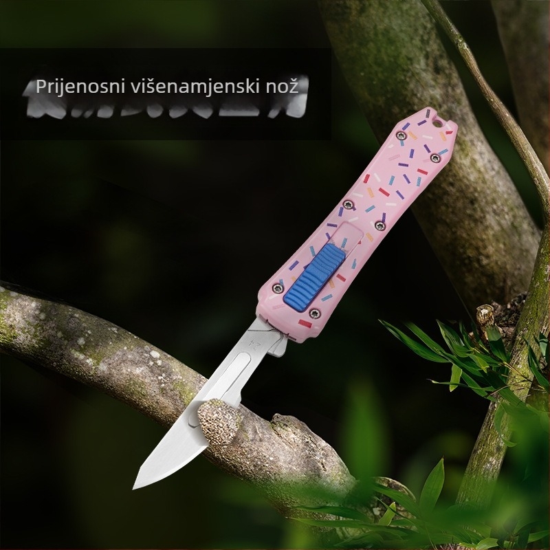 Seniya Višenamjenski nož za rezanje — čelična oštrica, debljina oštrice 5.5, težina 100 g, model Utility Knife