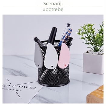 Keramički sigurnosni rezač kutija (Materijal: keramika + plastik; Oštrica: 6×3; Težina: 10 g)