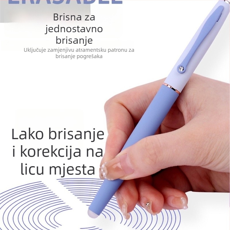 Nalivpero 30020M za učenike, metalno kućište, iridijeva vrh 0,38 mm, tinta opće namjene, kutija od 12 kom