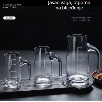 Set od sedam kristalnih čaša za alkohol, male čaše od 10 ml, bijela