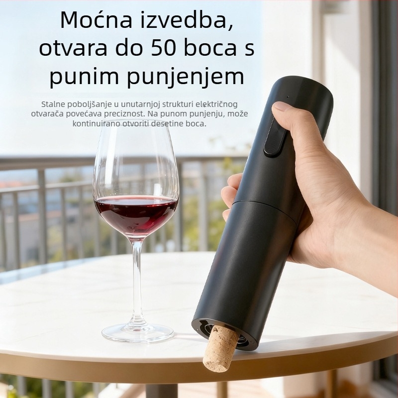 Električni otvarač za vino, USB punjivi, višenamjenski (ABS materijal; Marka Chef Ji Qixiu; Funkcija: Električni)