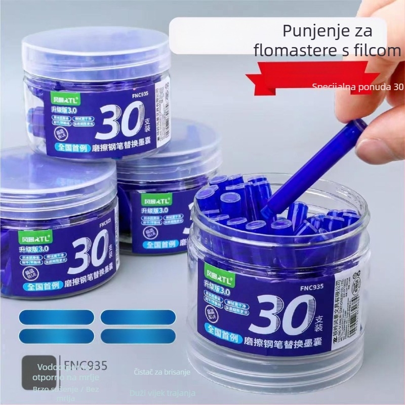 Izbrisiva termička vrećica s tintom za nalivpero Landscape, 998, plast