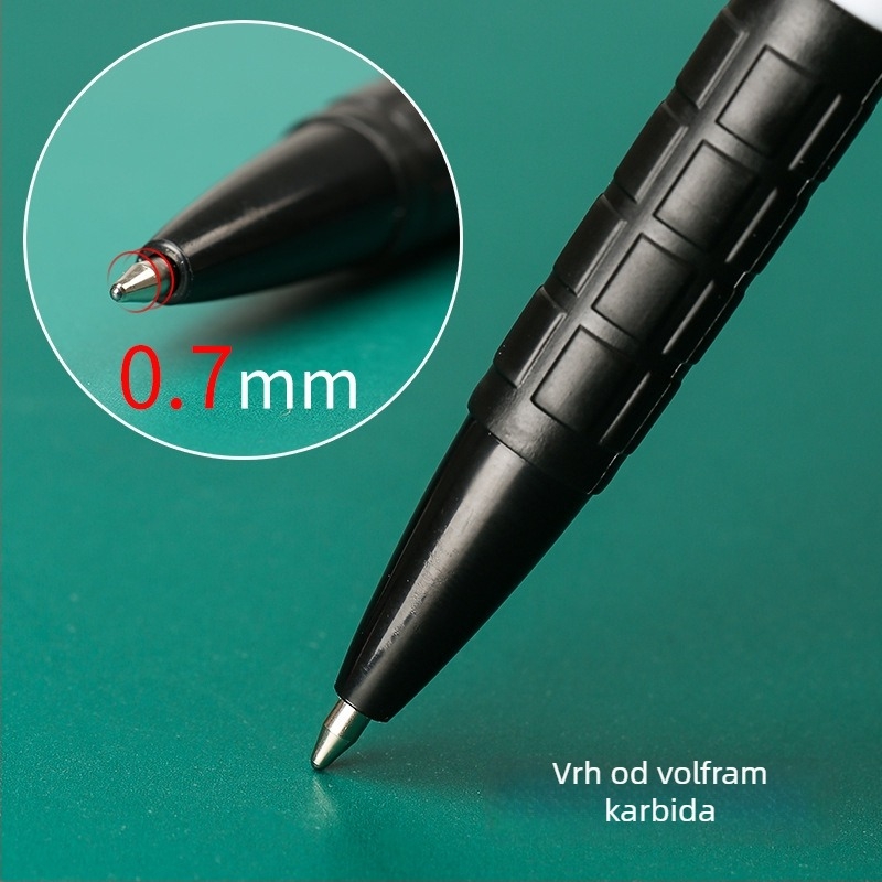 Deli 6546 kuglična olovka s pritiskom, 0,7 mm, 36 kom. u kutiji