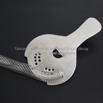 Nehrđajući čelični filter za led za koktele s oglednim završnim slojem, mogućnost prilagodbe i otisak logotipa