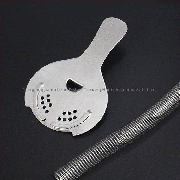 Nehrđajući čelični filter za led za koktele s oglednim završnim slojem, mogućnost prilagodbe i otisak logotipa