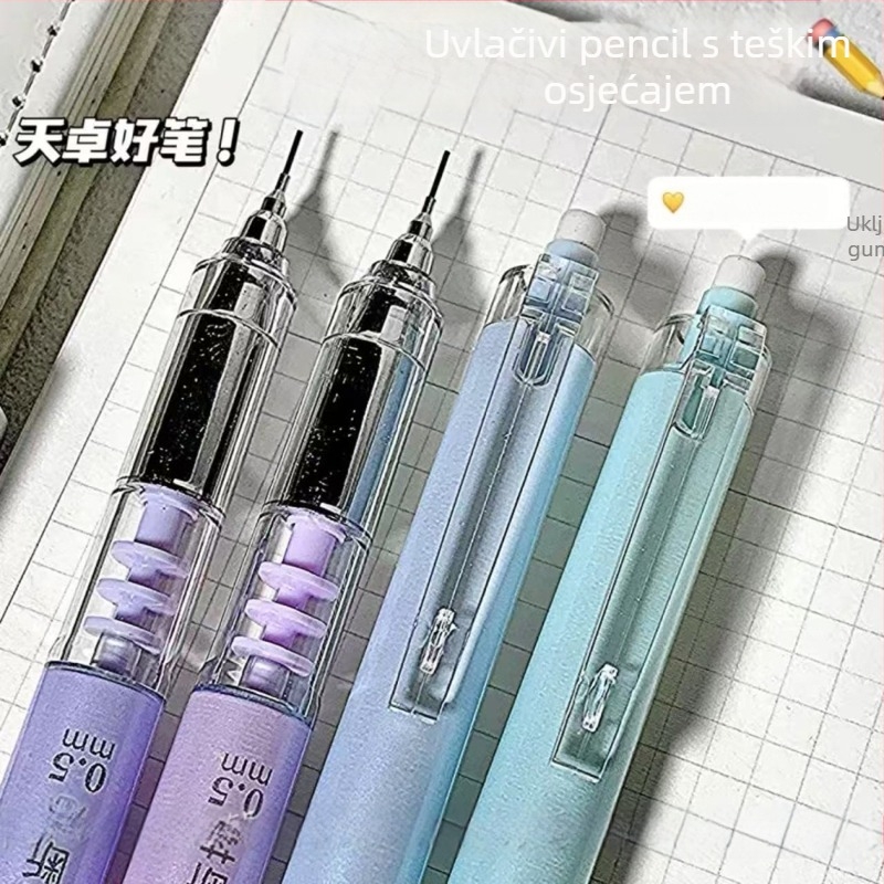 Tianzhuo 02880 mehanička olovka 0.5/0.7 mm, glatko pisanje, jezgro otporno na lom, elegantan dizajn