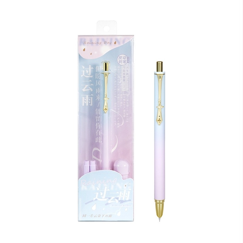 SSLJ-0755 set pera s kartridžnom tintom, nehrđajući čelik vrh, 16 komada u kutiji